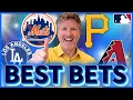 BEST MLB Picks Today Mets vs Pirates Dodgers vs Diamondbacks Friday MLB Predictions