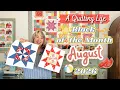 Quilt Block of the Month August 2026 A Quilting Life