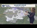 Columbus Ohio forecast Snow causing slick conditions