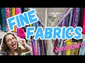 I visit FINE FABRICS in Jonesboro -