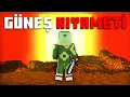 Lagu Minecraft GÜNEŞ Kıyametinde 100 Gün Hayatta Kalmak! (Bölüm 3)