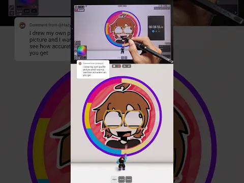 I draw Your PFP on Roblox #shorts #roblox #art
