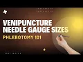 Venipuncture Needle Gauge Sizes Explained How to Choose the Right Needle