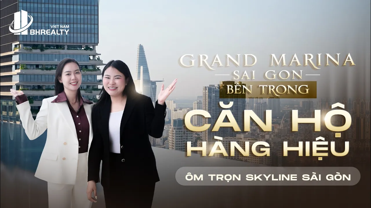 𝐆𝐑𝐀𝐍𝐃 𝐌𝐀𝐑𝐈𝐍𝐀 𝐒𝐀𝐈𝐆𝐎𝐍 | Bên Trong Căn Góc 3PN - View Ôm Trọn Sông Sài Gòn & New CBD