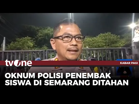 Polda Jawa Tengah Menahan Aipda R Terkait Kasus Penembakan Siswa SMK