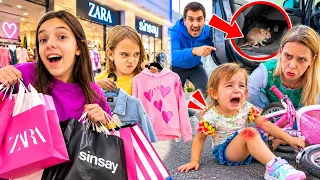 🛍️ MARA și TEO SPARG BANI la MALL! 😱 Prima CĂZĂTURĂ a ARIANEI 🚴