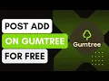 How To Post Ad On Gumtree For Free