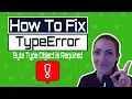 How to Fix Typeerror a bytes-like object is required not str