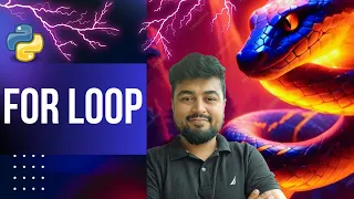 Python Tutorial for Beginners FOR loop Hindi