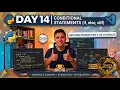 Day 14 - If-Else Conditional statements