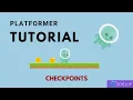 GDevelop5 Platformer Tutorial 7 Checkpoint Finish