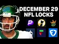 25-0 NFL PRIZEPICKS Today Week 17 24 FREE NFL Best Bets Predictions and Player Props