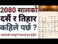 2080 Nepali calendar 2080