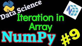 NumPy Tutorial Iteration in array