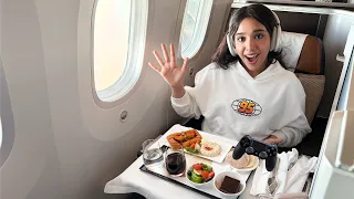 سافرنا في الدرجة الأولى لمفاجأة شفا ! مكان خيالي لا يصدق 😍
