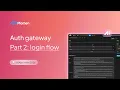 Build an AI Style Transfer App Auth Gateway Login Flow