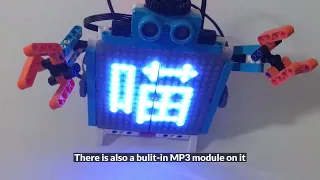 Powerbrick TV a much powerful LED Matrix for Micro bit developed by Kittenbot