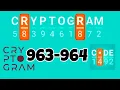CRYPTOGRAM level 963 964