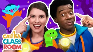 I Spy 👀 | Halloween Game for Kids with Caitie & Coach Jay | Super Simple Play