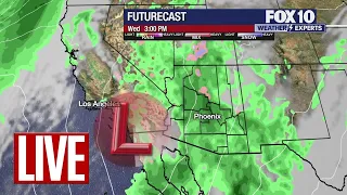 LIVE Weather Alert with Weather Expert Ashley Loaeza FOX 10 Phoenix