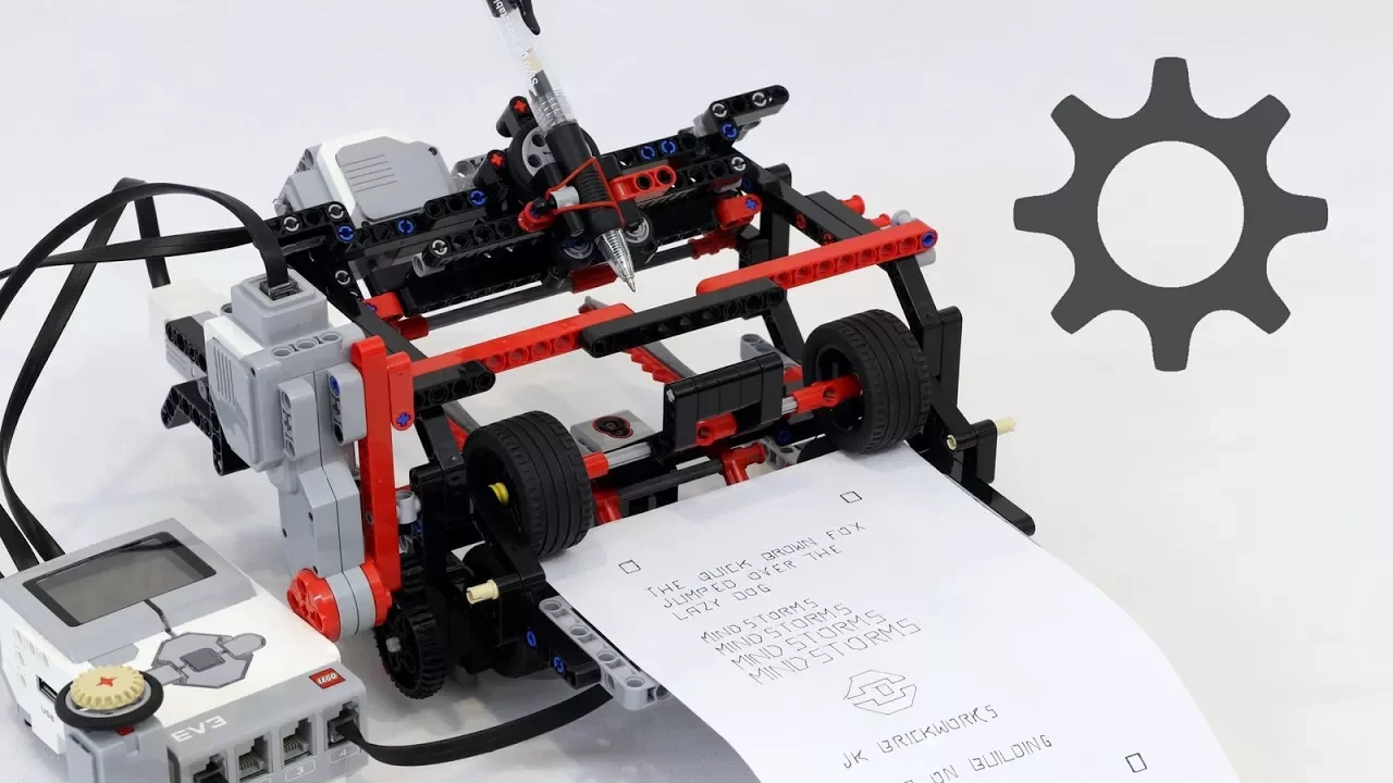 LEGO Telegraph / Printer Setup and Calibration