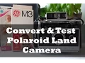 How to Test and Convert a Polaroid Land Camera to use AAA batteries
