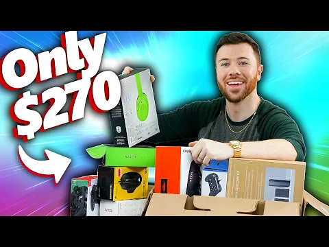 Download MP3 I Paid $270 for $2,158 Worth of MYSTERY TECH! Unboxing Amazon Tech Returns!