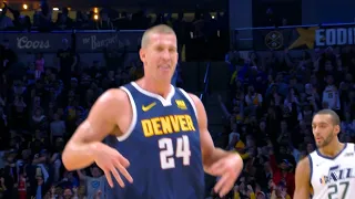 Three-pointers but the shooters get increasingly worse
