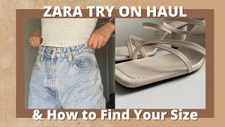 ZARA TRY ON HAUL How to Find Your Size Size