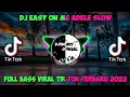 Download Lagu DJ EASY ON ME ADELE SLOW FULL BASS VIRAL TIK TOK TERBARU 2022
