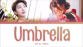 Download BTS RM \u0026 Yuiko - Umbrella (우산) (Color Coded Lyrics Eng/Rom/Han) MP3