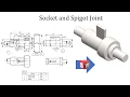 Socket and Spigot Joint using SOLIDWORKS Parts and Assembly SOLIDWORKS tutorials for beginners