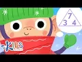 Fact Family Triangles - Addition and Subtraction Cartoon Math for 1st Grade Kids Academy