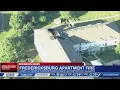 Fire forces over 140 people out of senior apartments in Fredericksburg