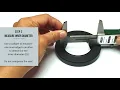 How to measure an oil seal