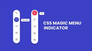 Magic Navigation Menu Indicator Using HTML CSS JavaScript