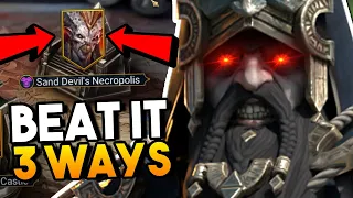 BEAT THE SAND DEVIL - 3 Ways Raid Shadow Legends