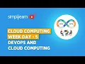 Learn Cloud Computing Day 5 DevOps Cloud Computing Full Course Learn DevOps Simplilearn