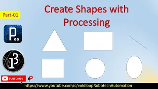 01 Create Shapes with Processing Point Line Triangle and React