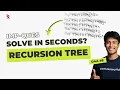 Recursion Tree Method Solving Recurrence Relations Concept Examples DAA in Nepali
