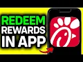How To Redeem Chick-Fil-A Rewards In App 2026 Easy Guide