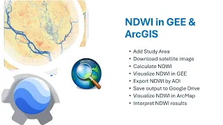 Google Earth Engine Tutorial 15 Calculate Normalized Difference Water Index NDWI