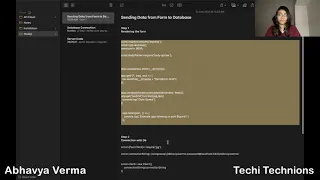 Nodejs tutorial Insert form data into database in nodejs using expressjs