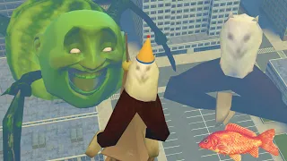 Cat Pants Saves Me From the Lin Gang Melon Monster 😱🔥P3