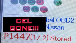 89-97 Nissan D21 P1447 CEL Fix