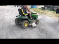 2122 - JOHN DEERE D140 RIDING LAWN TRACTOR W 48 DECK 22
