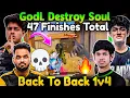 🔥Godlike Destroy Soul🚀 Pure Destruction🥵 Jonathan 1v3🤯 Back To Back Squad Wipe💀