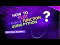 Plotting Wave Function Using Python Infinite 1D Box Symmetric Case