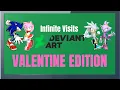 Infinite Visits Deviantart Valentine Edition