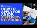 How to Apply for an IDP A Step-by-Step Guide